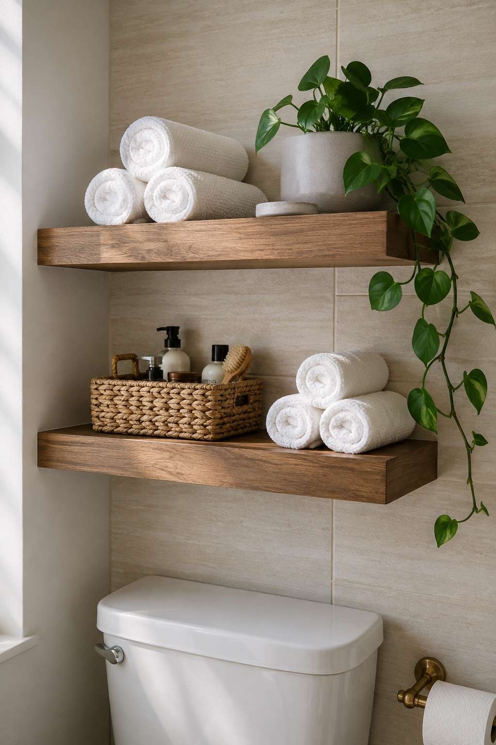 Install Floating Shelves