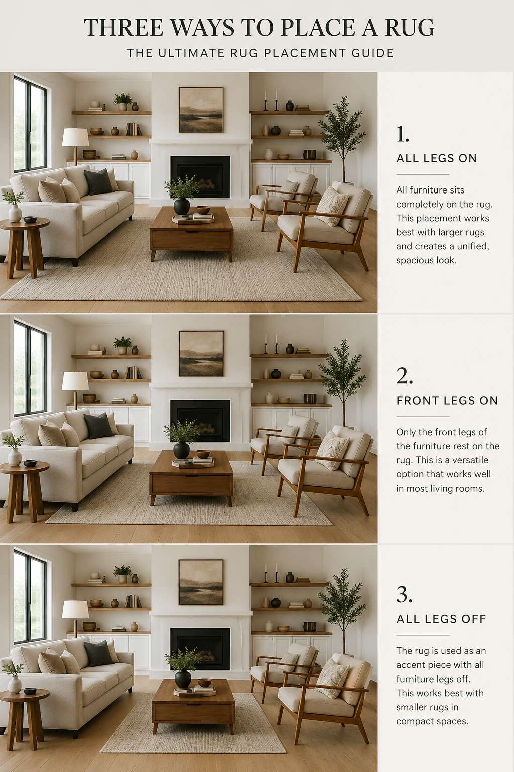 Understand the Three Basic Placement Rules