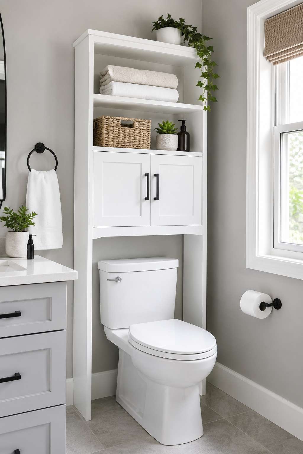 Add a Tall Storage Cabinet