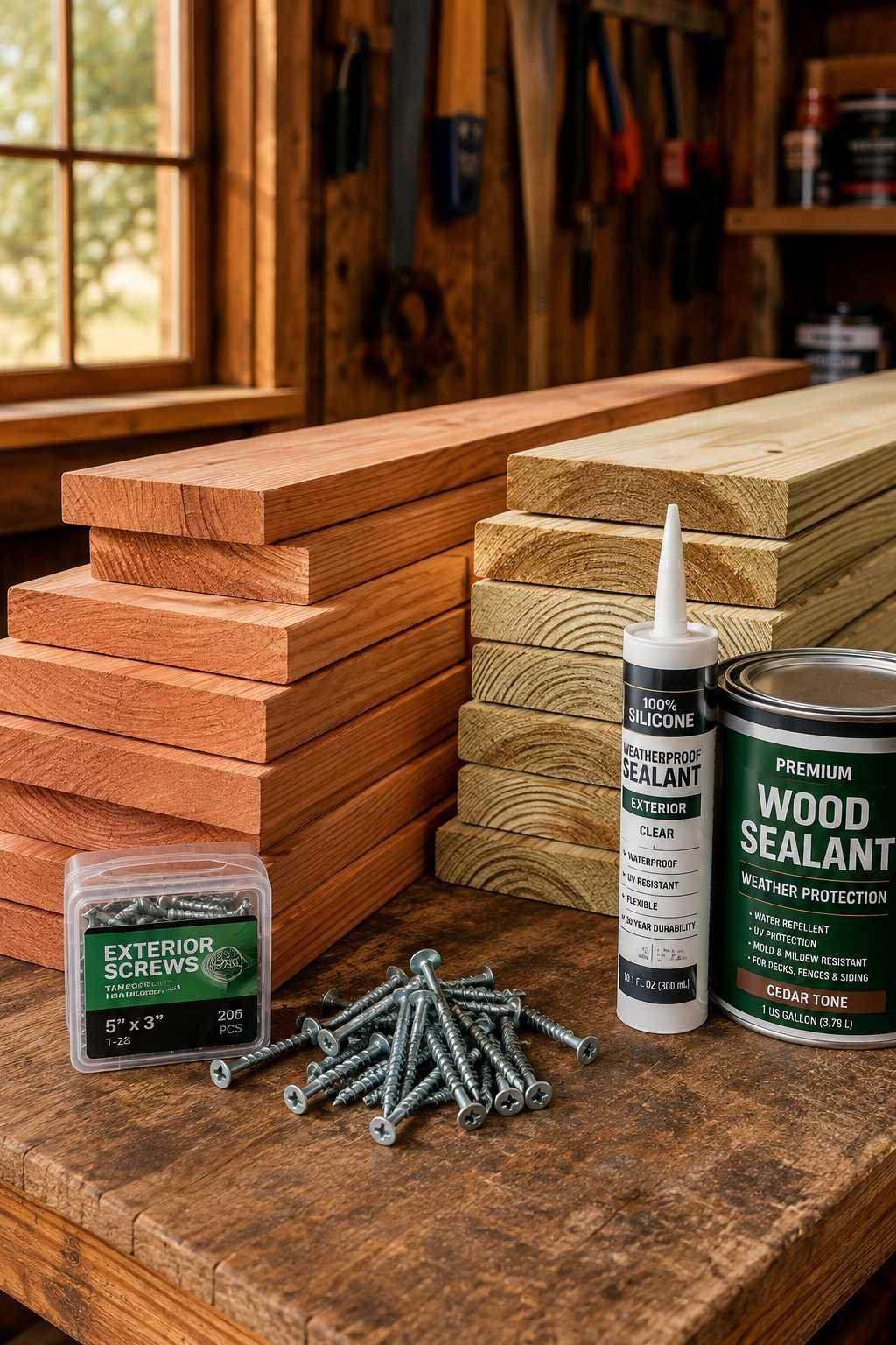 2. Choose the Right Wood and Materials