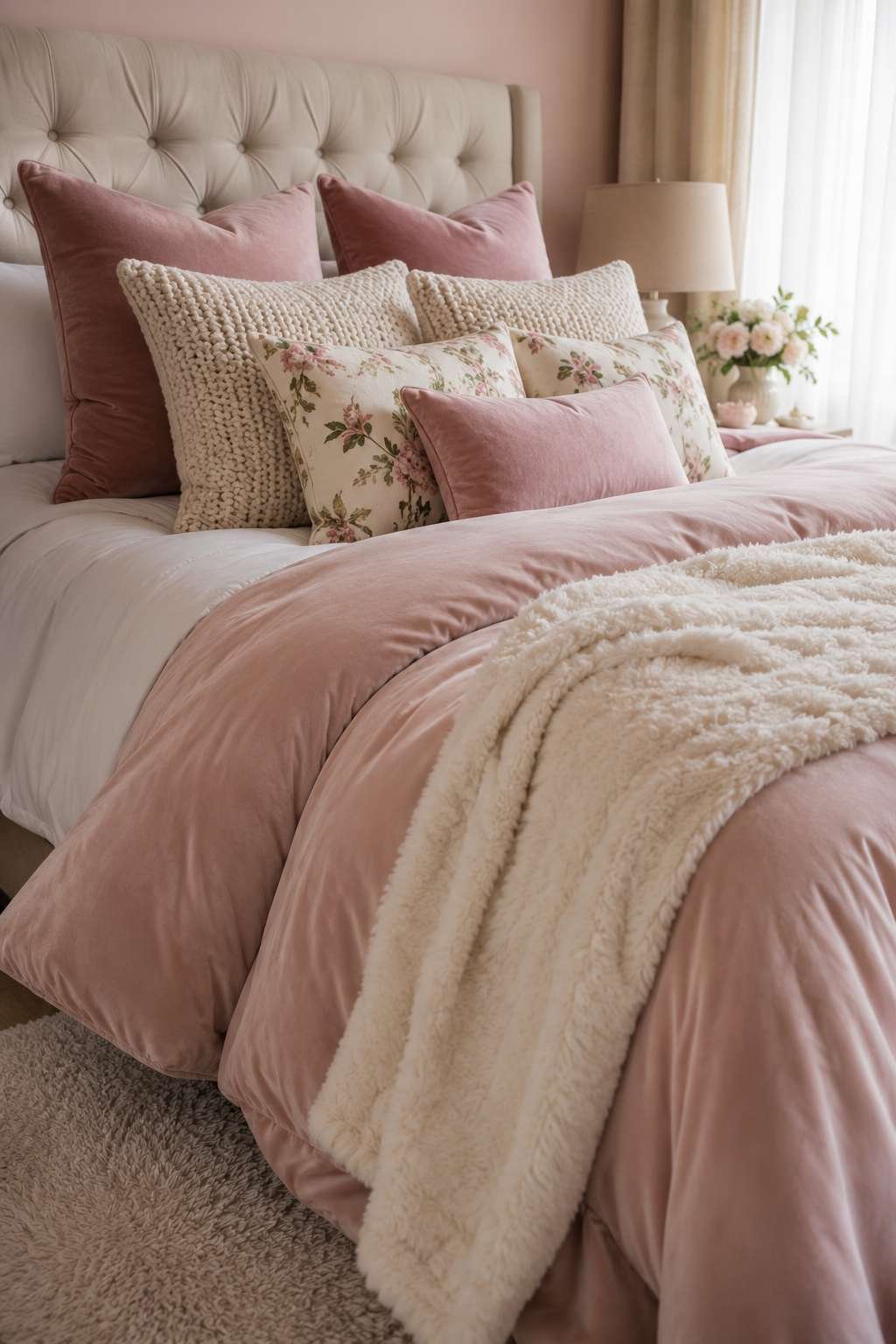 Layer Your Bedding for a Cloud-Like Look