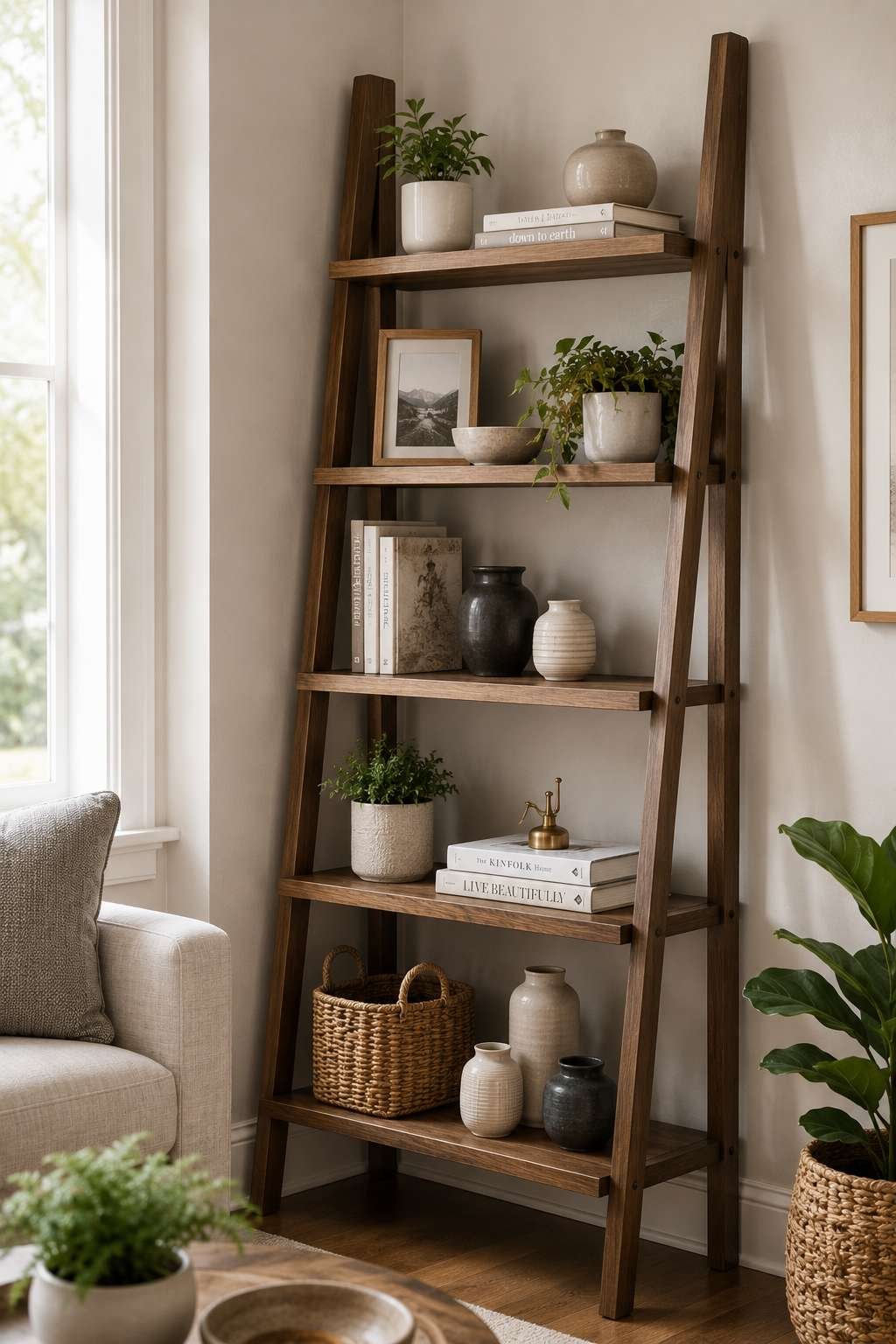 Install a Corner Shelving Unit