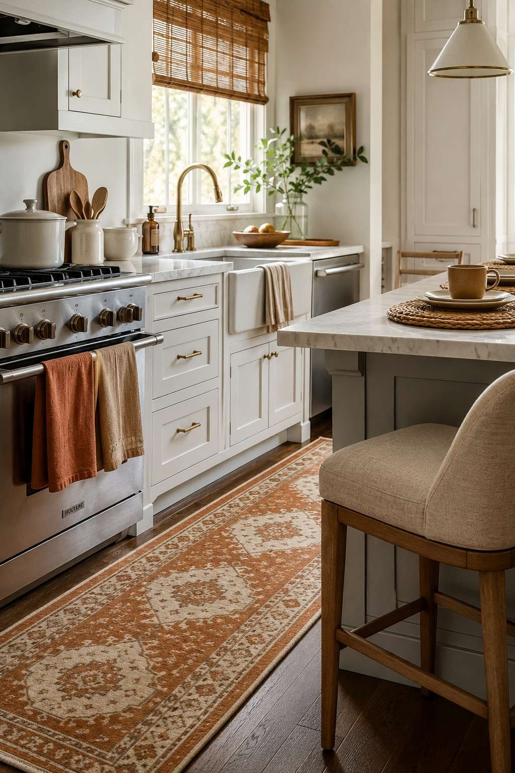 Layer Warm Textiles and Soft Accents
