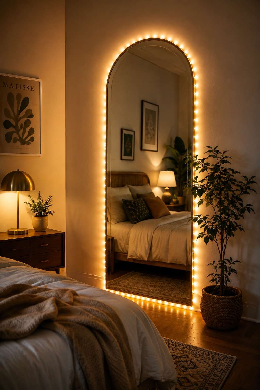 Line a Mirror or Frame