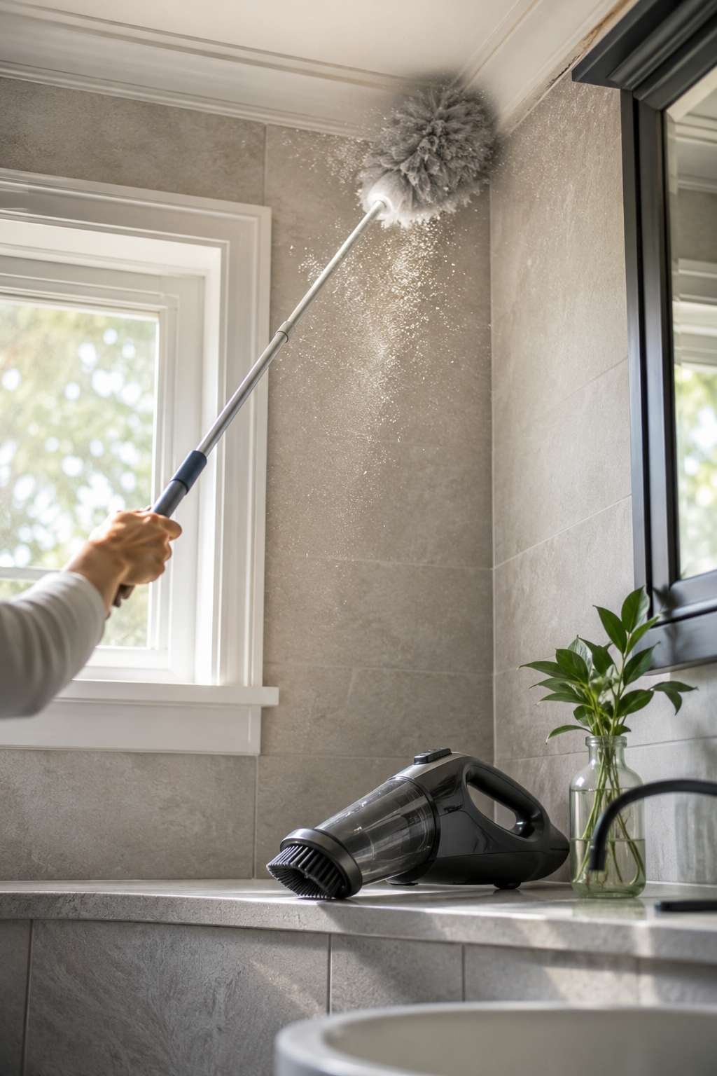 Remove Dust and Loose Debris