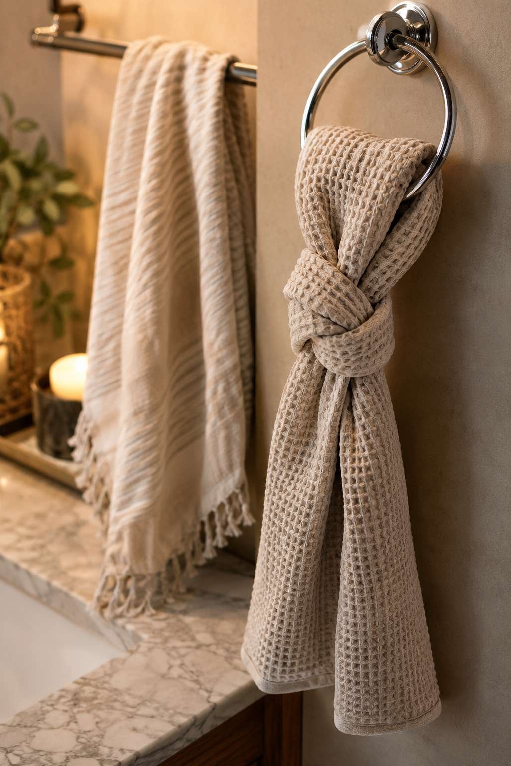 Try a Decorative Knot or Twist