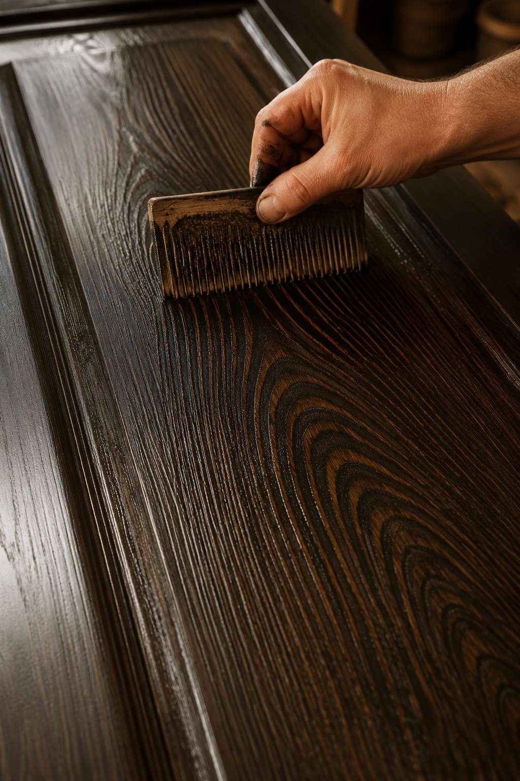 Create the Wood Grain Pattern