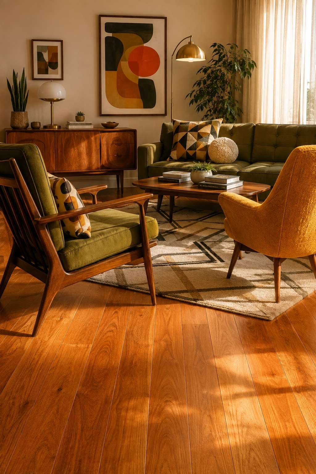Embrace a Mid-Century Modern Palette