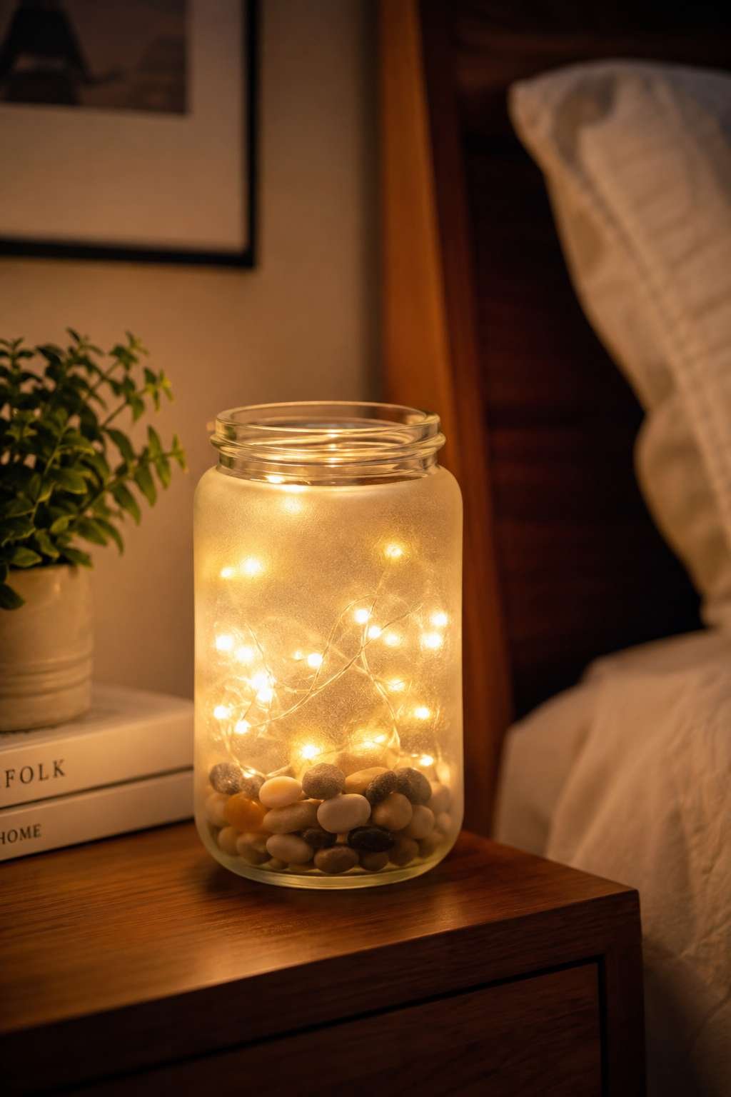 Fill a Glass Jar or Vase