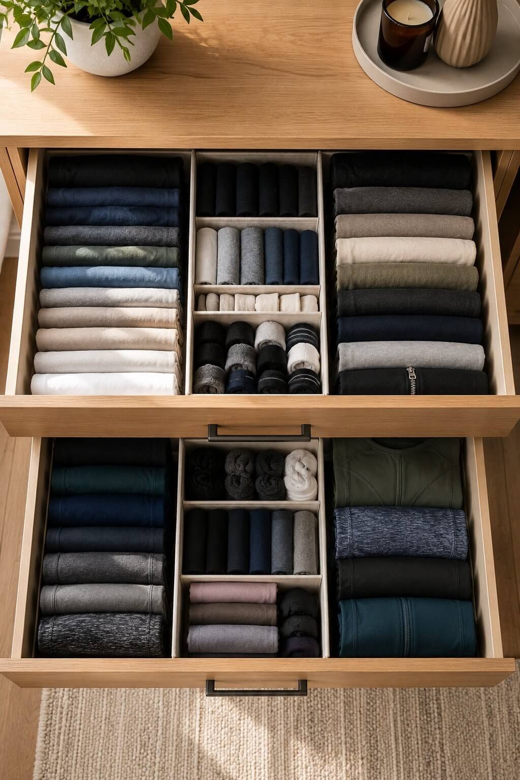 Organize Your Dresser Drawers