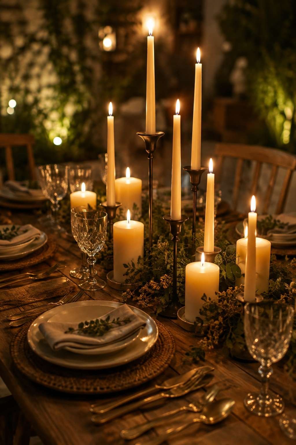 Add Ambient Lighting With Candles