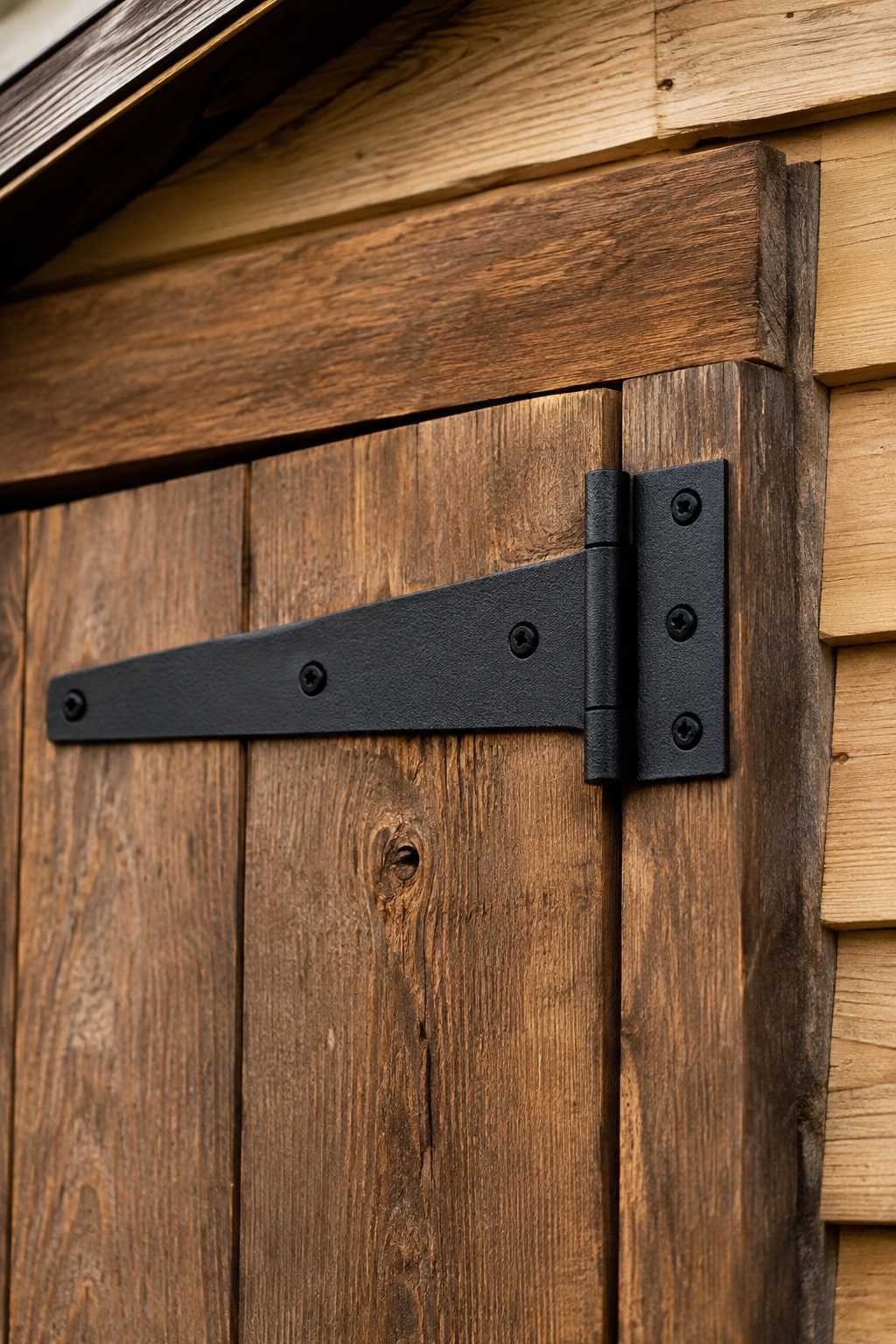 5. Install Heavy-Duty Hinges