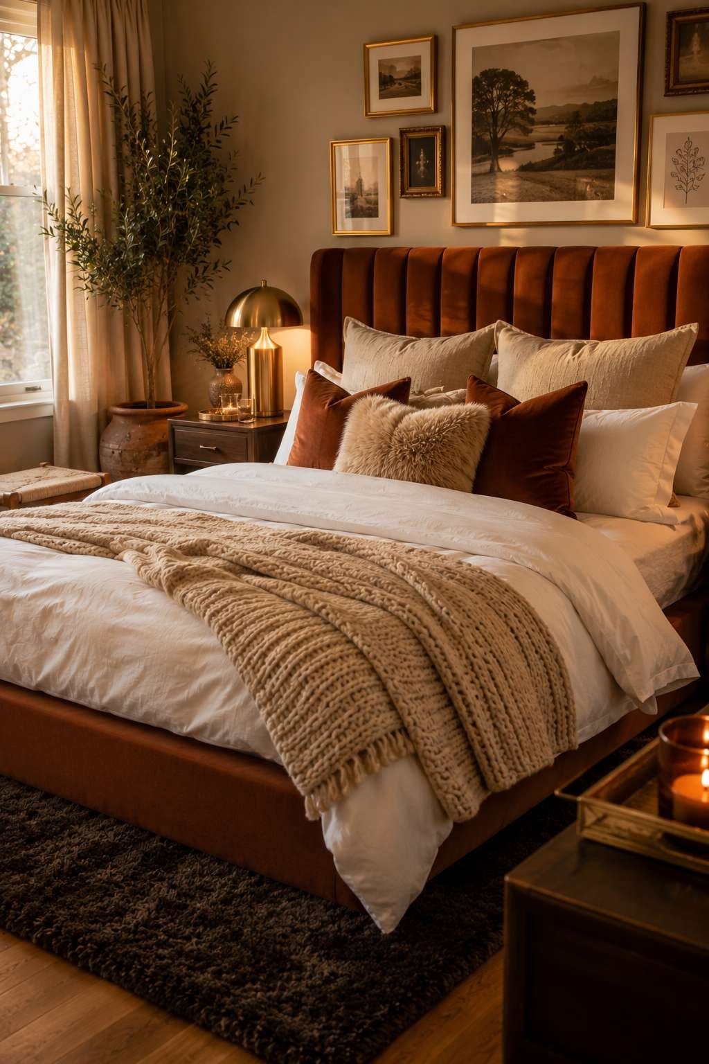 Introduce Rich Textures and Warm Tones