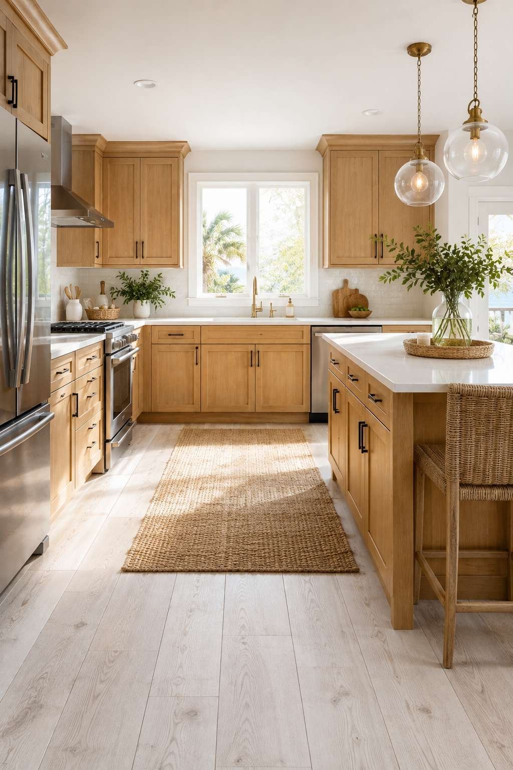 Light Whitewashed Wood