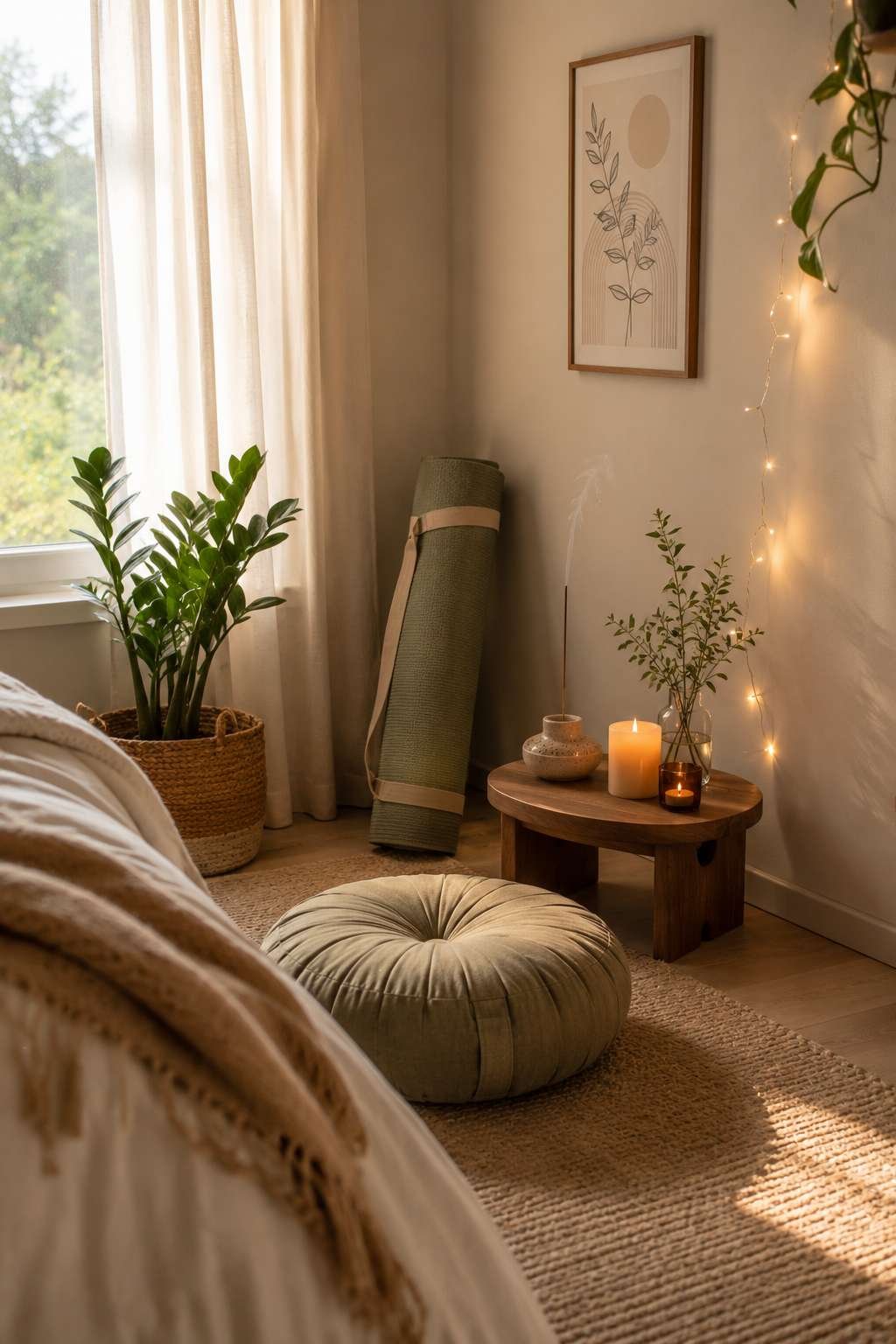 Meditation or Yoga Corner