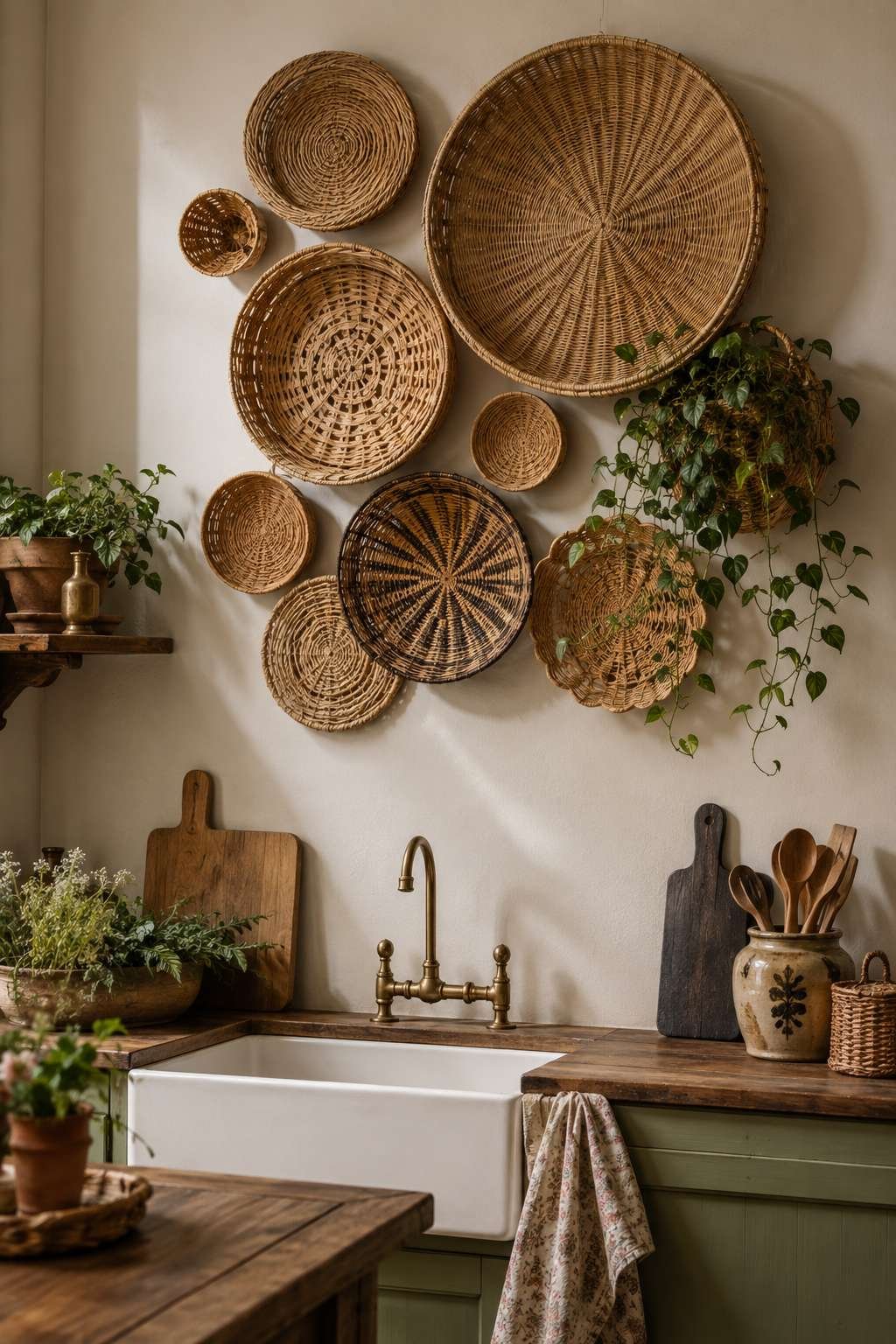 Woven Wall Baskets
