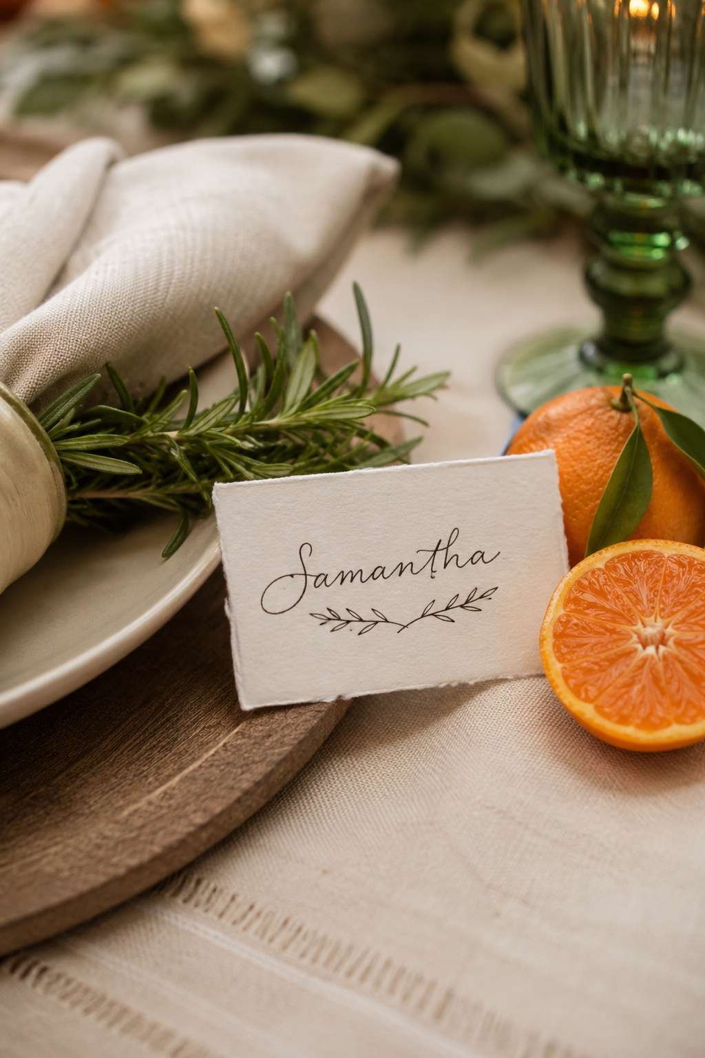 Finish With Personal Touches