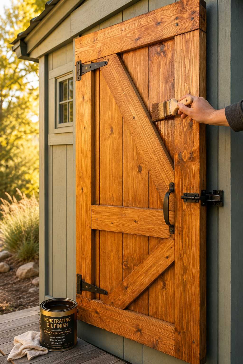 7. Seal and Finish the Door Properly