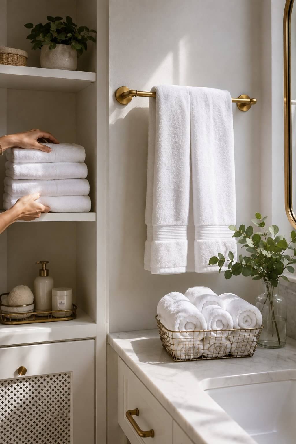 Maintain Your Towel Display Daily