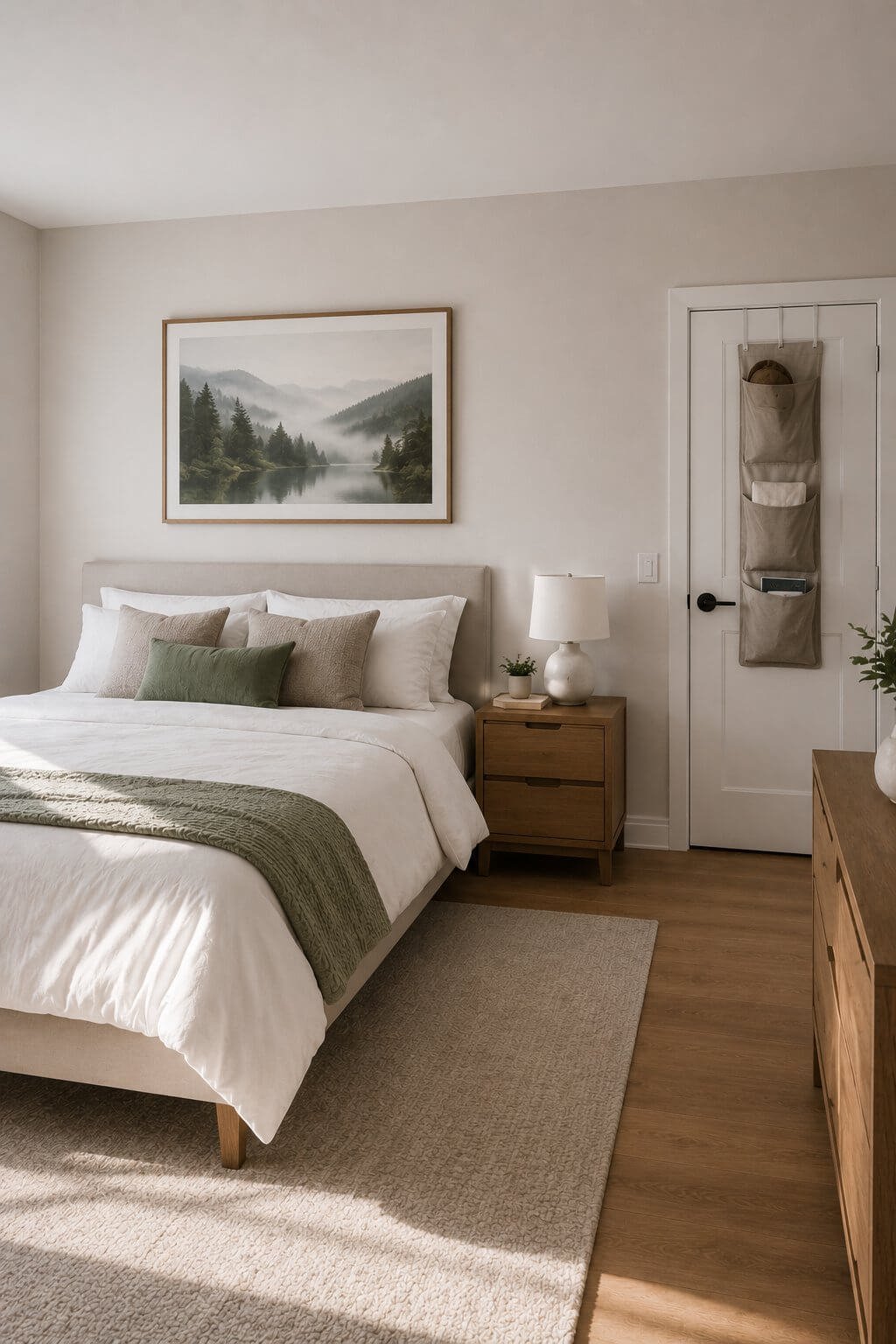 Reduce Visual Clutter on Walls and Doors