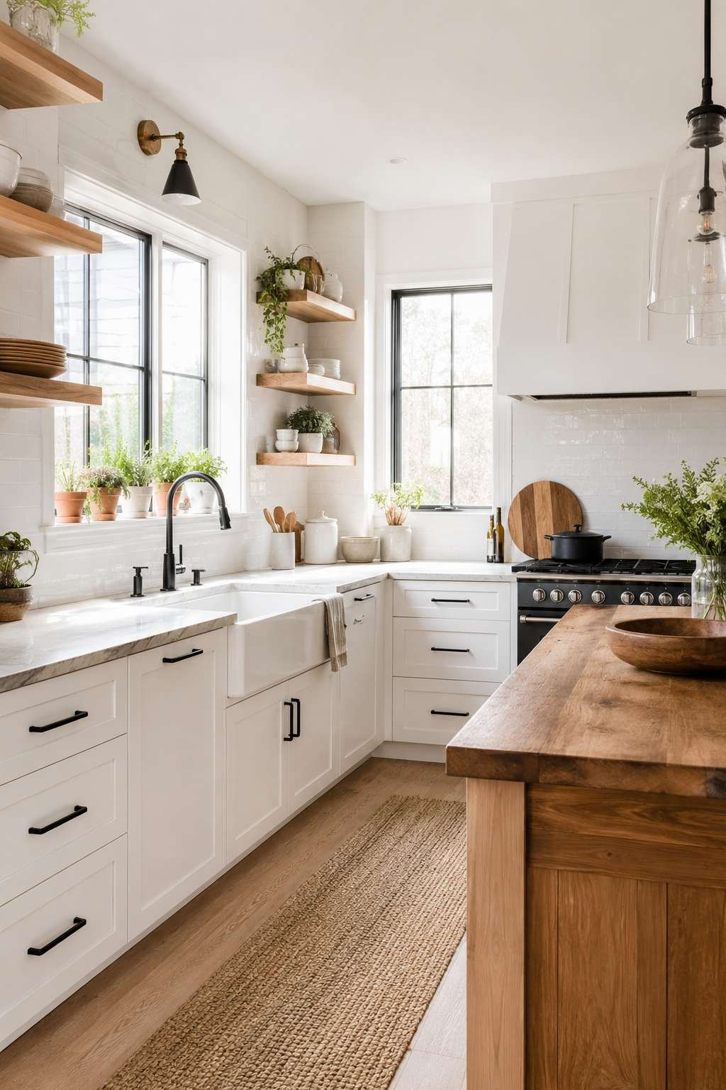 How to style a white kitchen