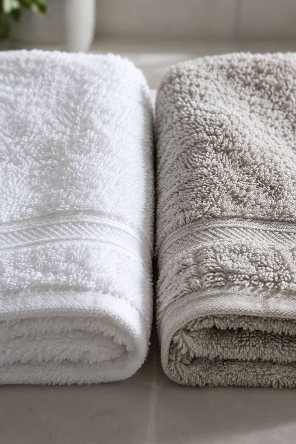 Comparing bright white and dingy laundry results