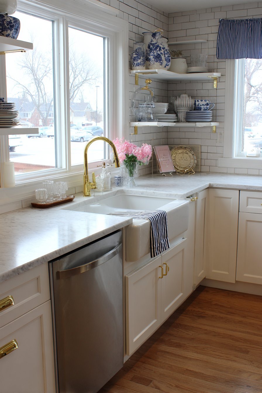 White Shaker Kitchen
