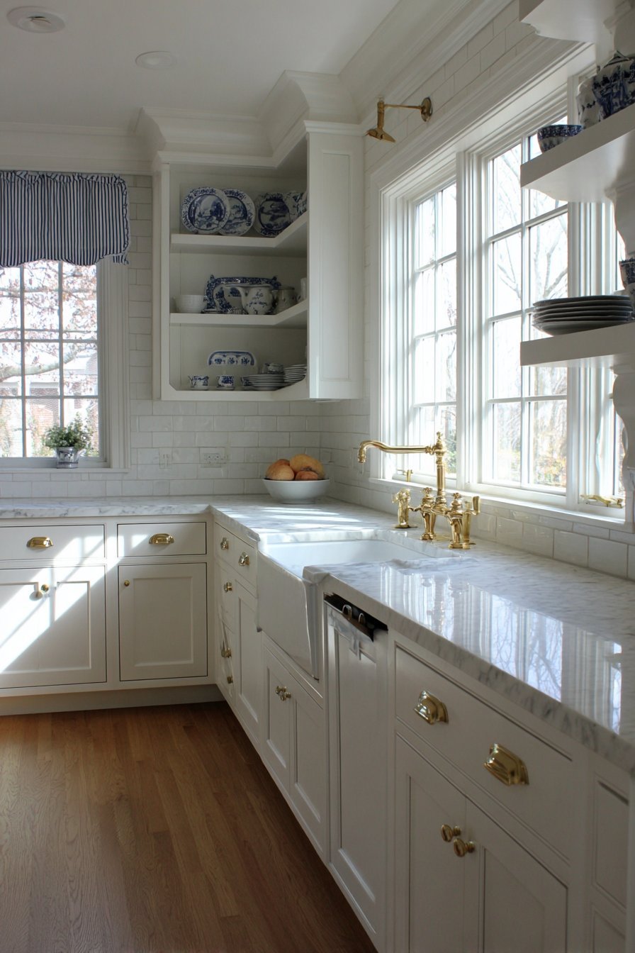 White Shaker Kitchen