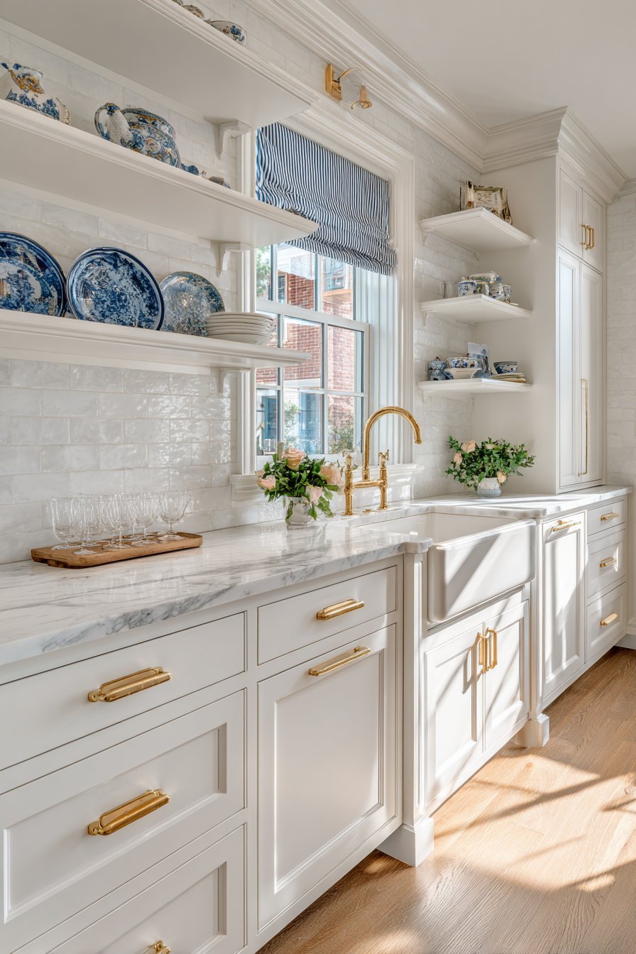 White Shaker Kitchen