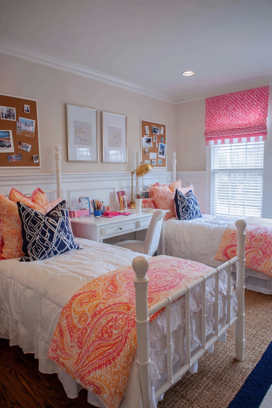 Blush Pink Teen Bedroom