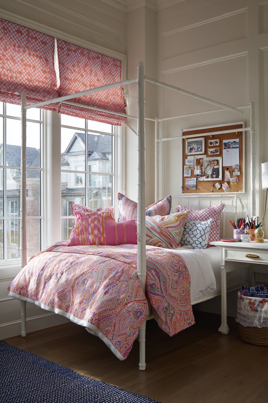 Blush Pink Teen Bedroom