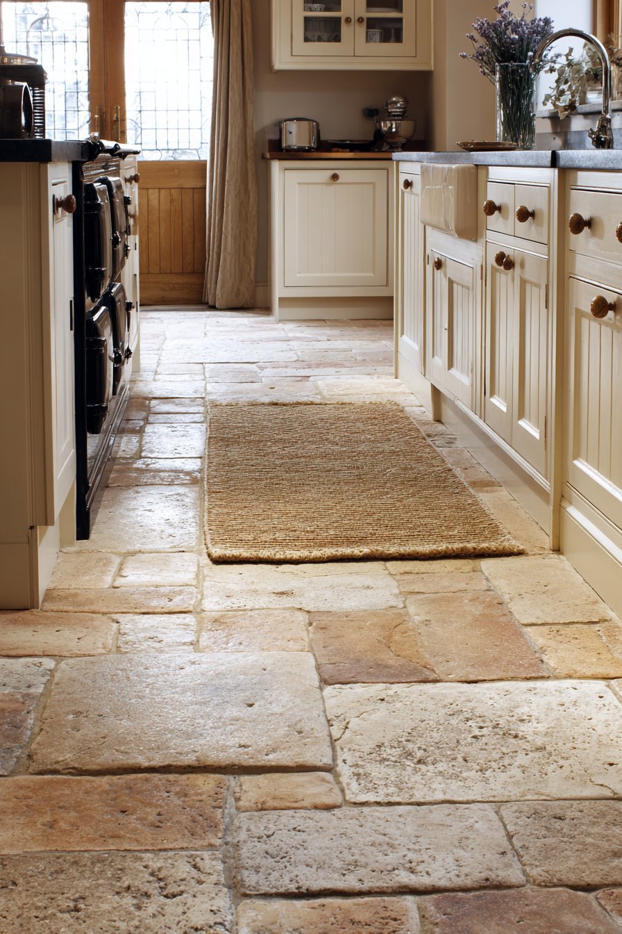 Large-Format Terracotta Floor Tiles