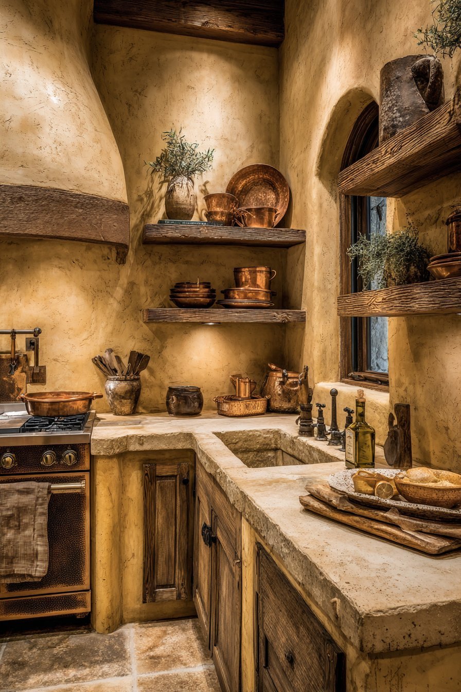 Hammered Copper Range Hood