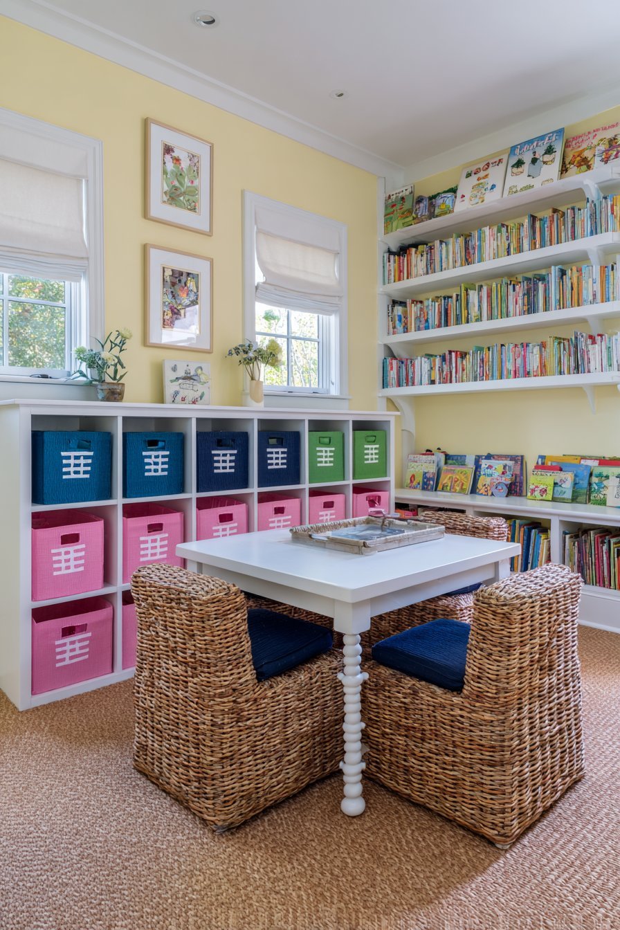 Yellow-Green Playroom