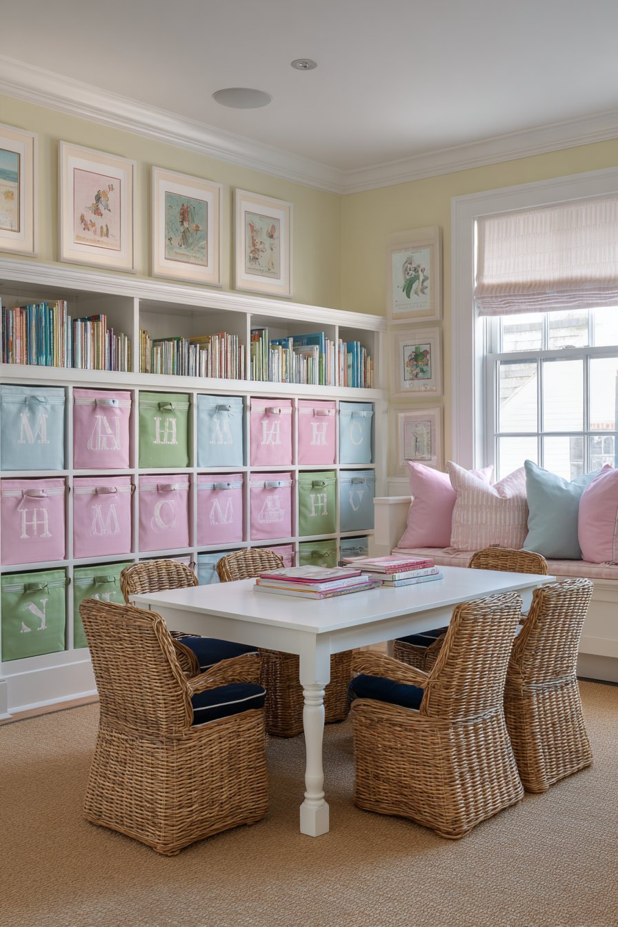 Yellow-Green Playroom
