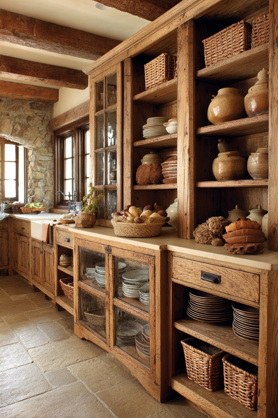 Quarter-Sawn White Oak Storage