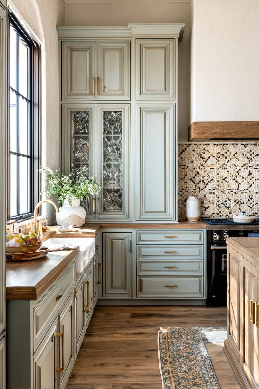Natural Stone Mosaic Backsplash