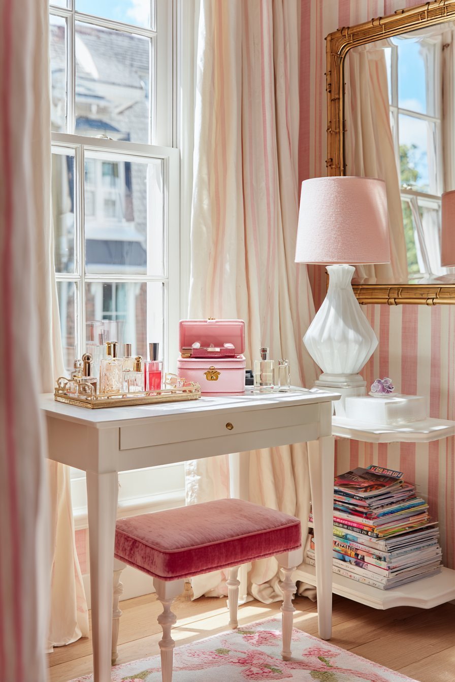 Bamboo Pattern Vanity