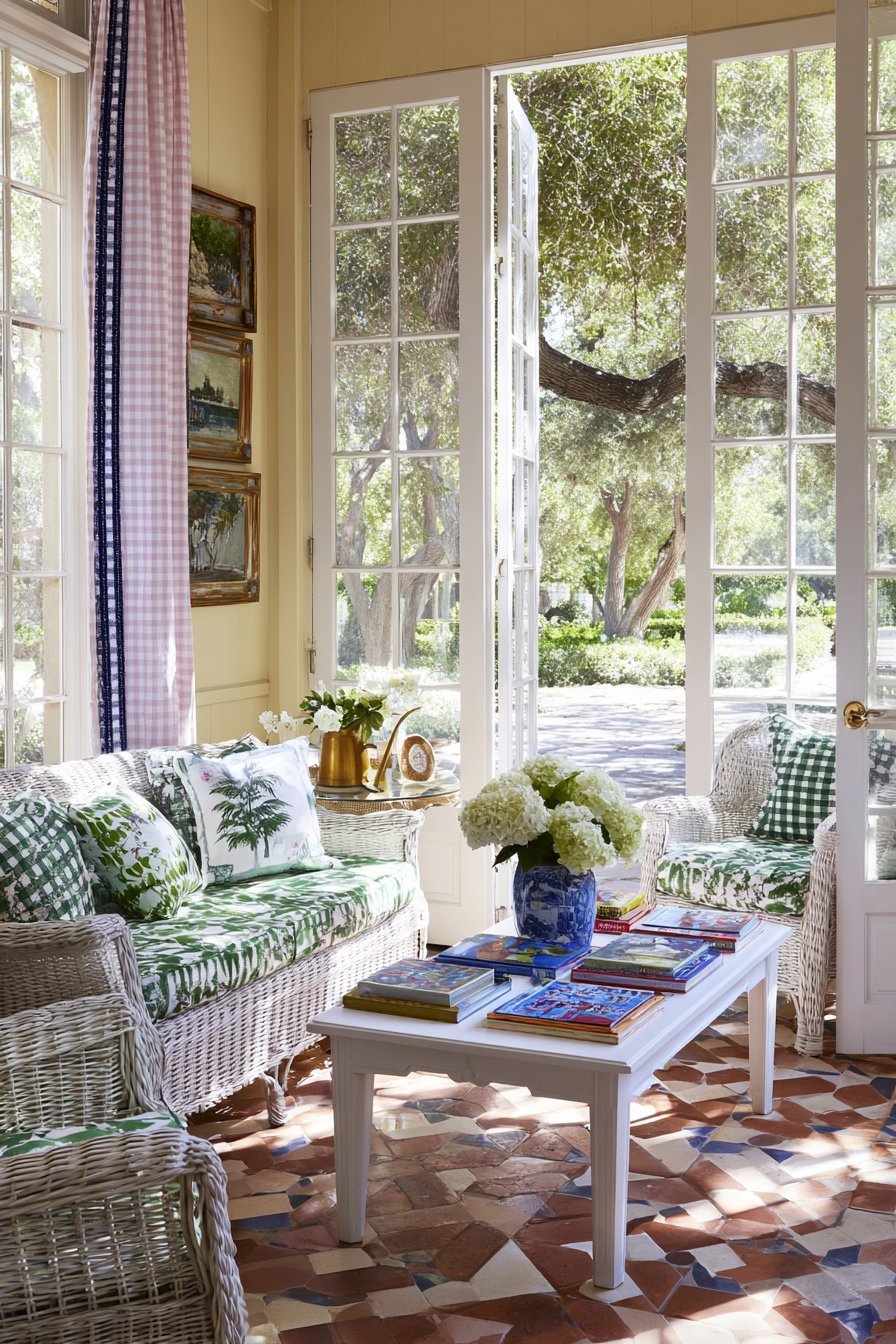 French Door Garden Room