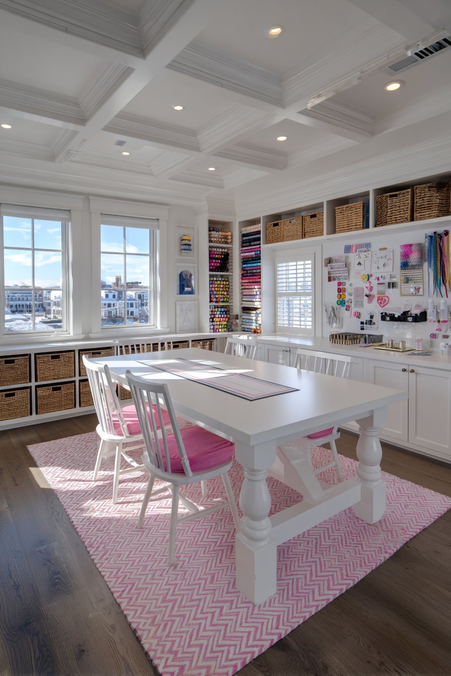Ribbon Spool Craft Room