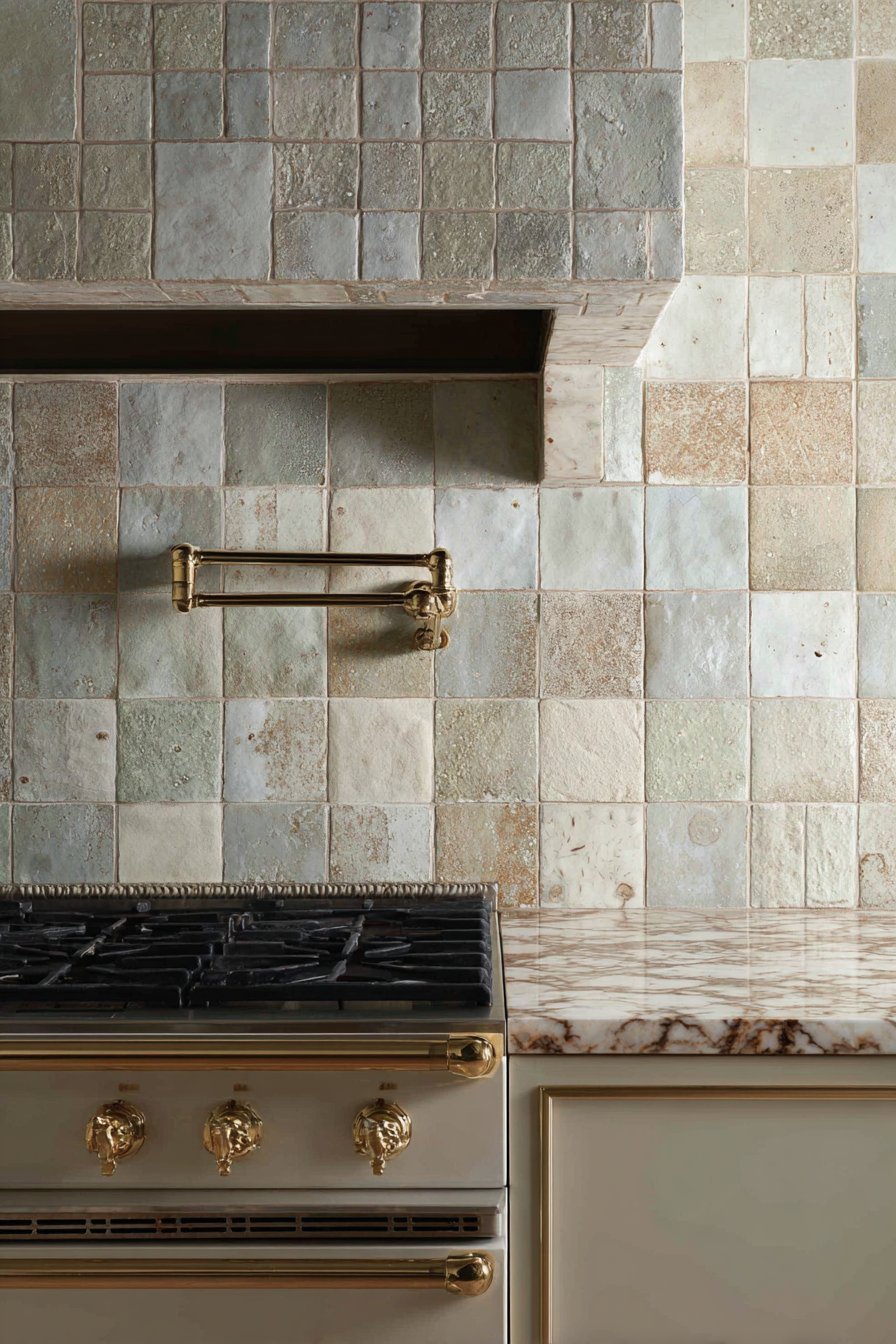 Handmade Ceramic Tile Cooking Center