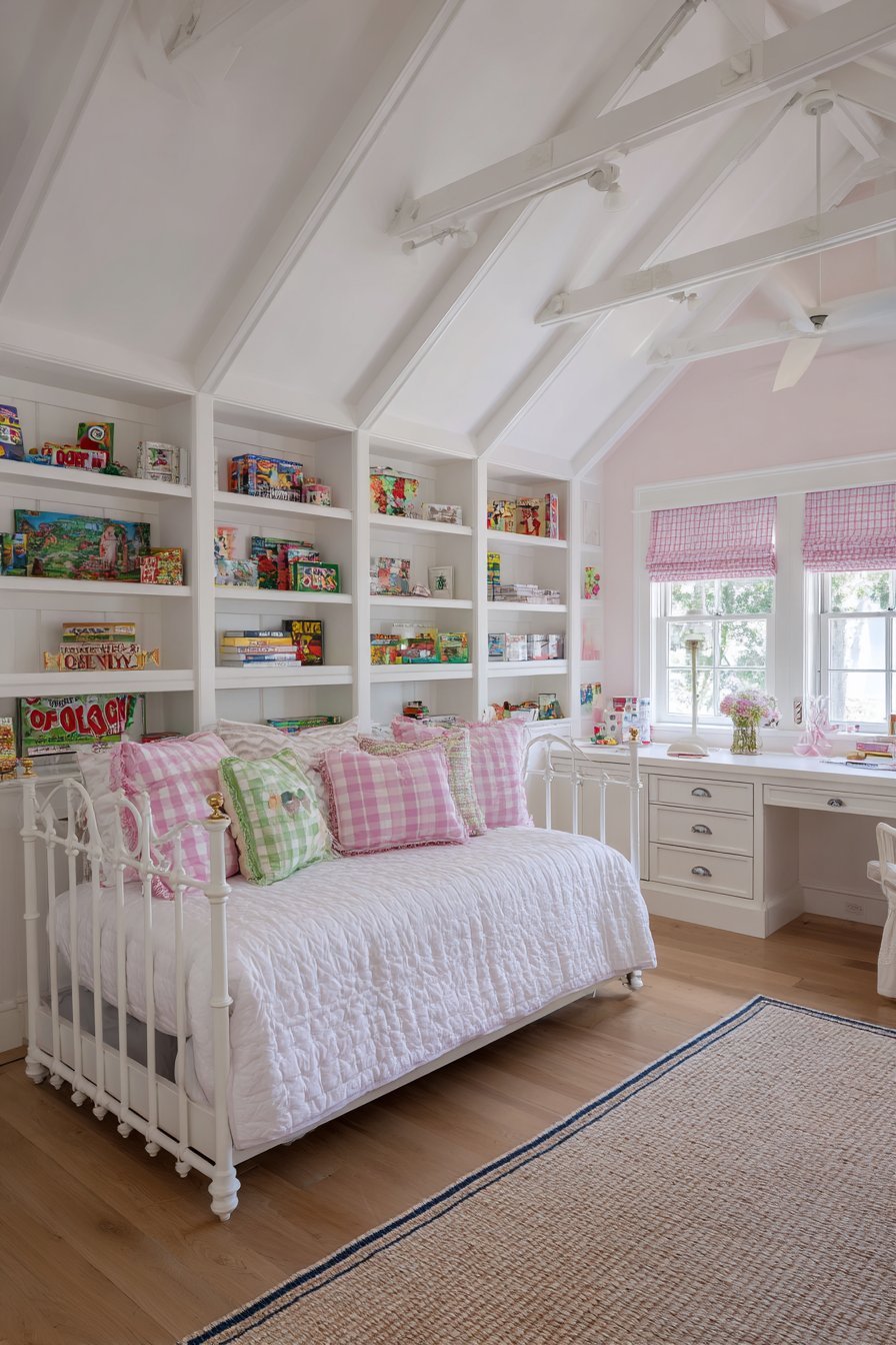 Sloped Ceiling Loft Bedroom