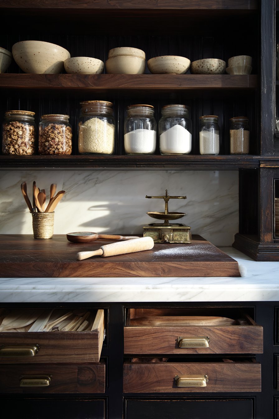 Marble Pastry Insert Baking Station