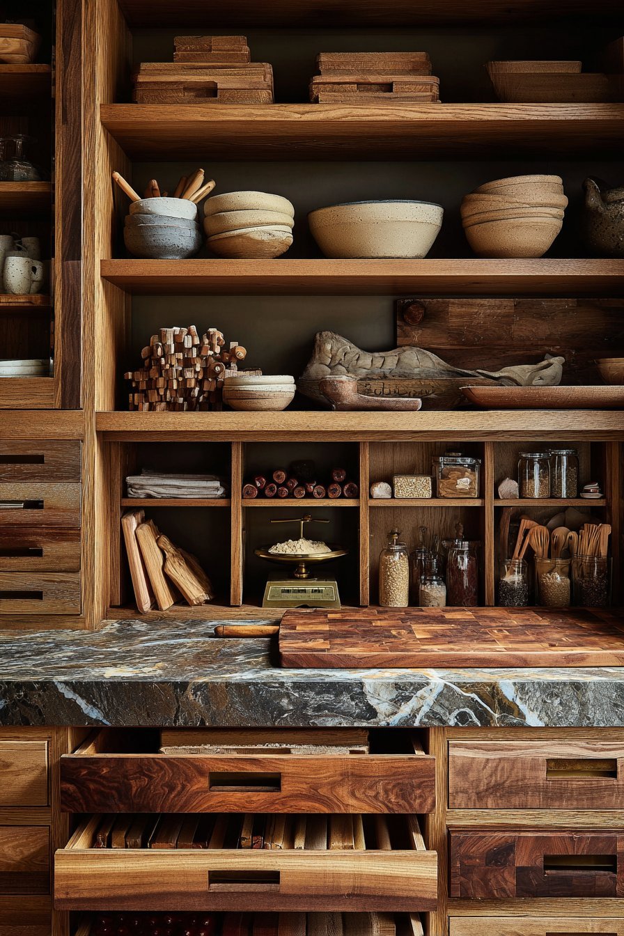 Marble Pastry Insert Baking Station