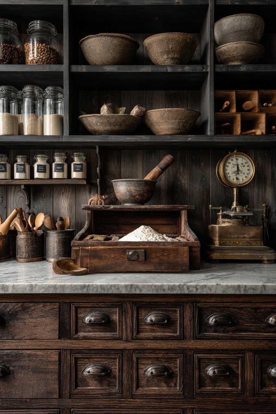 Marble Pastry Insert Baking Station