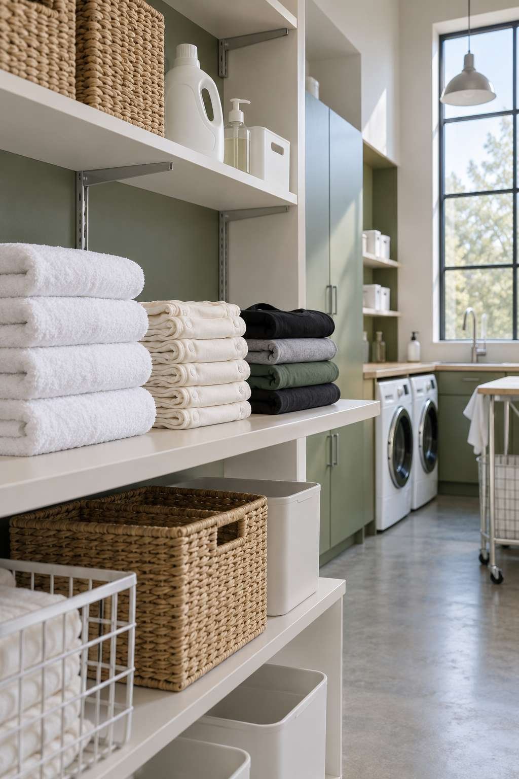 Towels, cloth diapers, and workout clothes suited for sanitizing