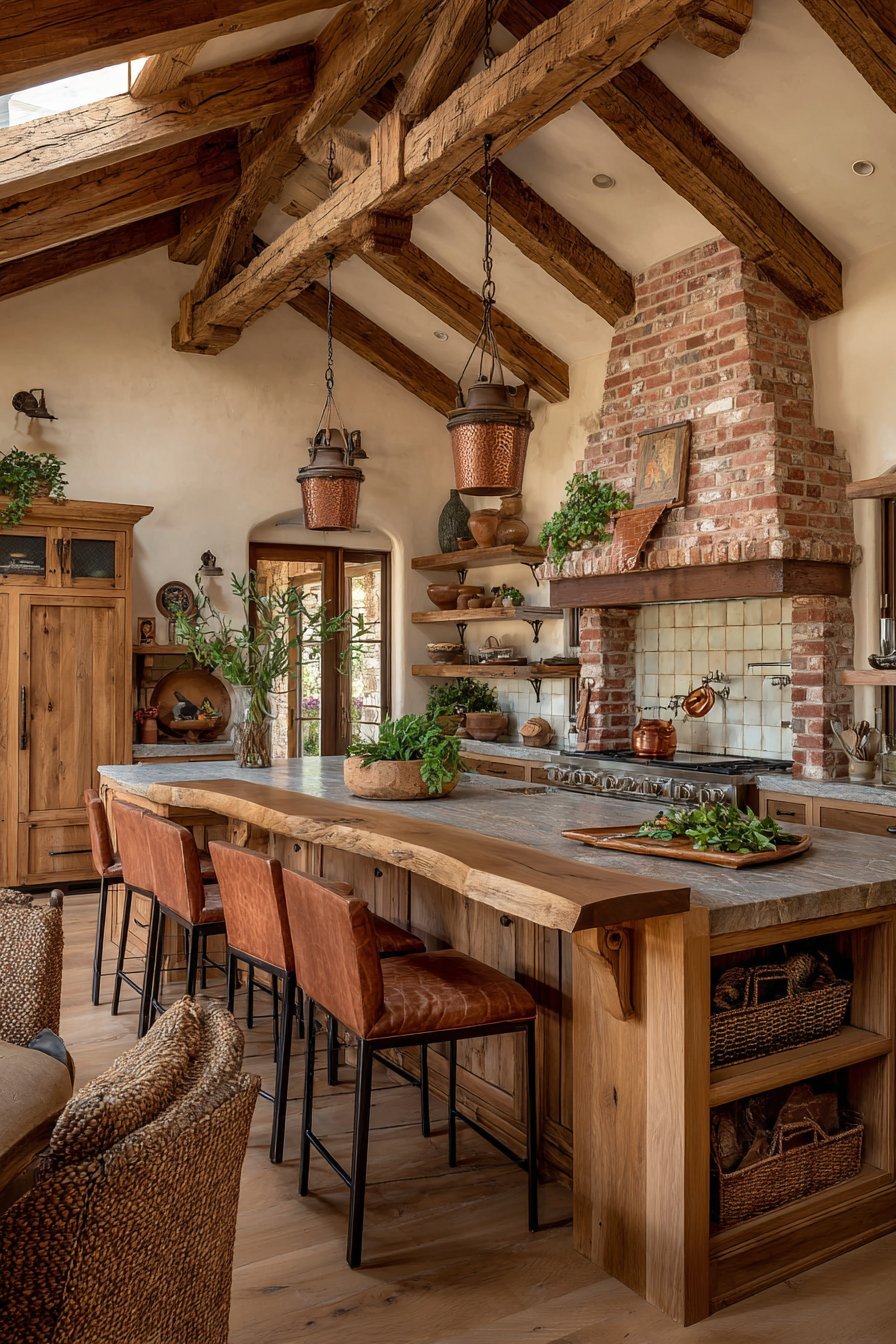 Earthy kitchen ideas