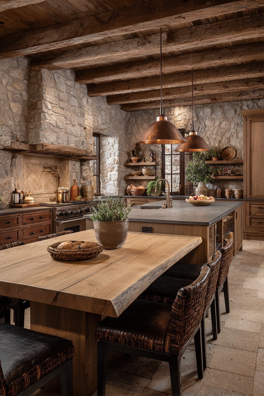 Earthy kitchen ideas