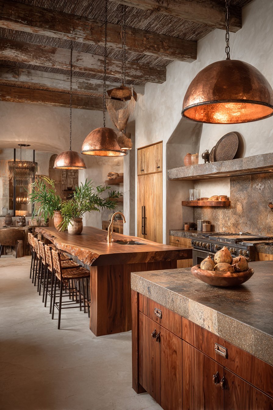 Earthy kitchen ideas
